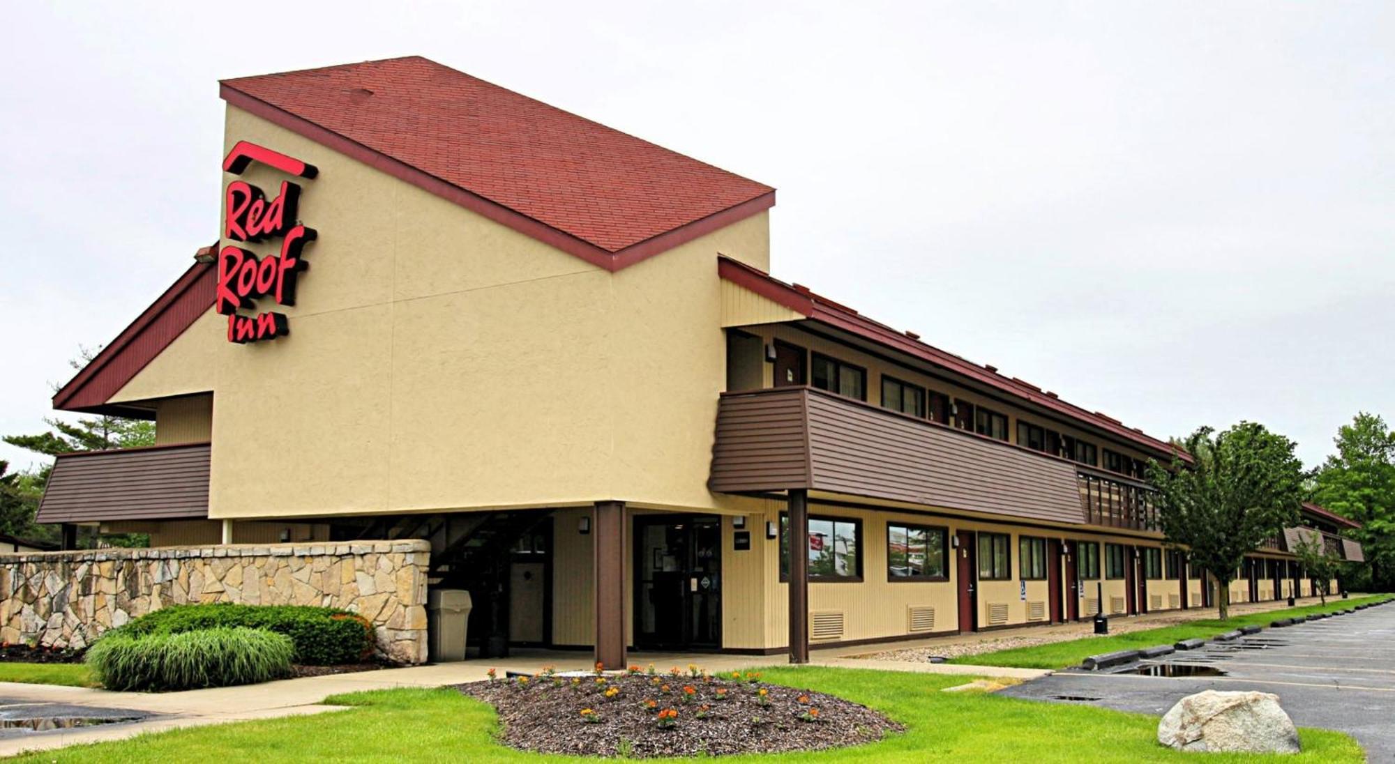 Red Roof Inn Michigan Stadt Exterior foto