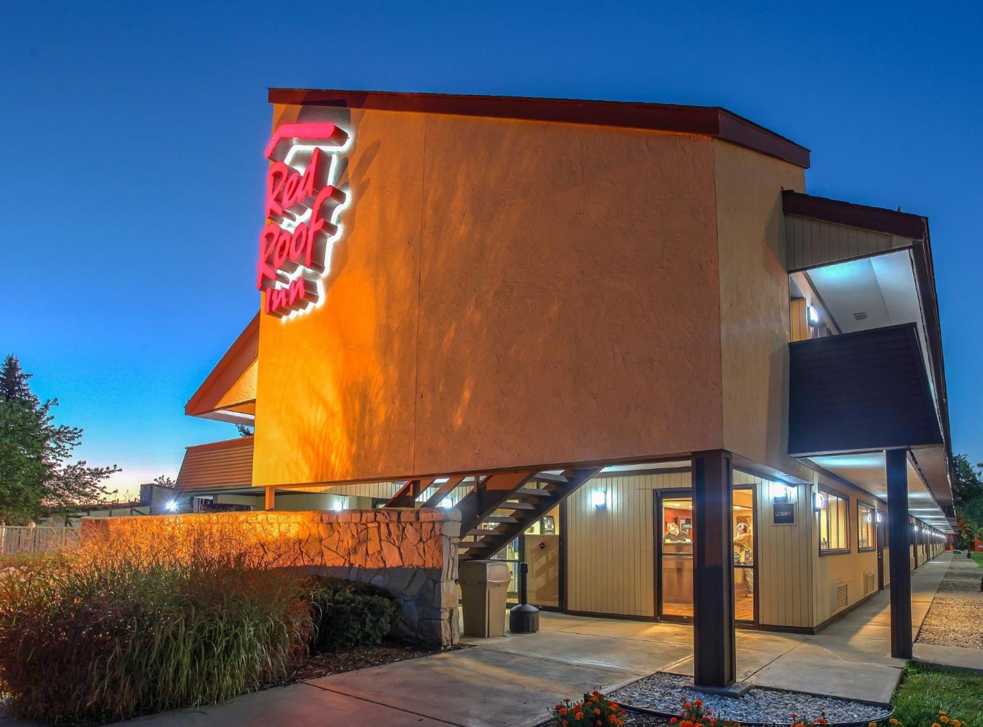 Red Roof Inn Michigan Stadt Exterior foto